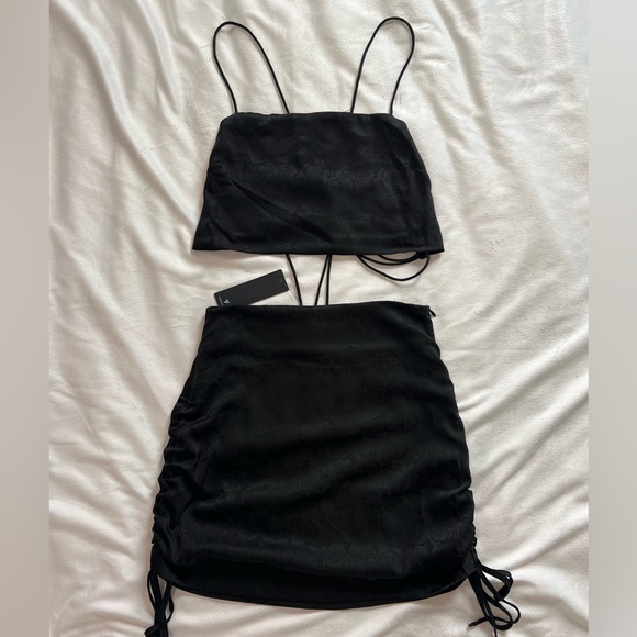 Lulus black 2 piece set - Picture 3 of 3